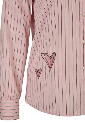 Blouses lange mouw roze Rabe