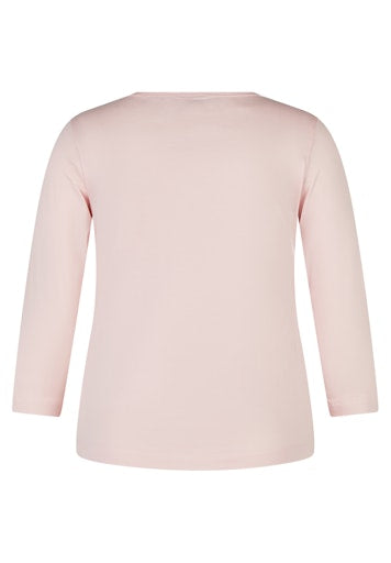 T-shirts lange mouw roze Rabe