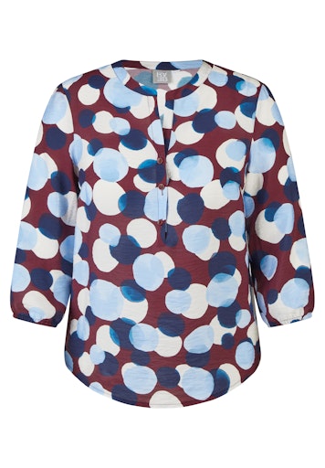 Blouses lange mouw bordeaux Rabe