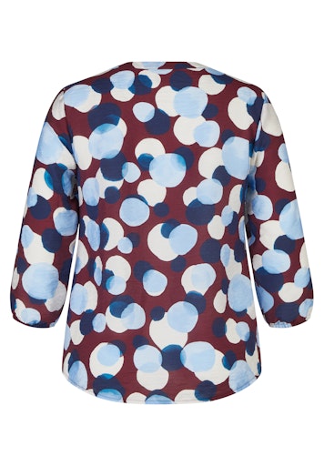 Blouses lange mouw bordeaux Rabe
