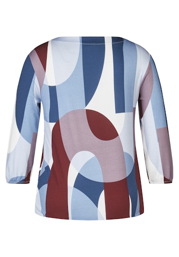 T-shirts lange mouw blauw Rabe