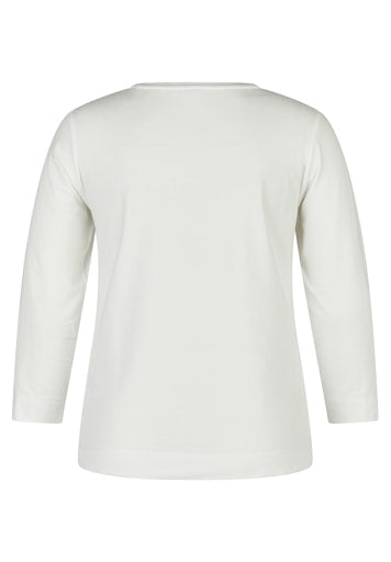 T-shirts lange mouw beige Rabe