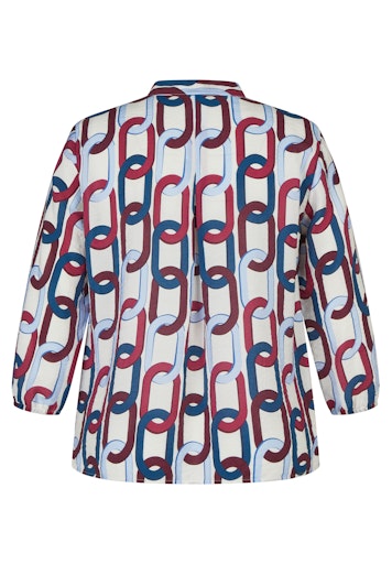 Blouses korte mouw bordeaux Rabe