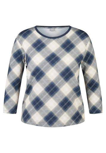 T-shirts lange mouw bruin Rabe