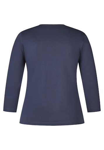 T-shirts lange mouw blauw Rabe