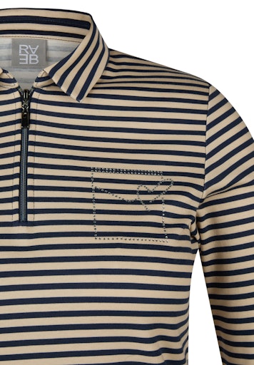 T-shirts lange mouw blauw Rabe