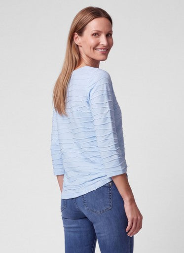 T-shirts lange mouw blauw Rabe