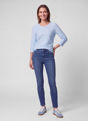 T-shirts lange mouw blauw Rabe