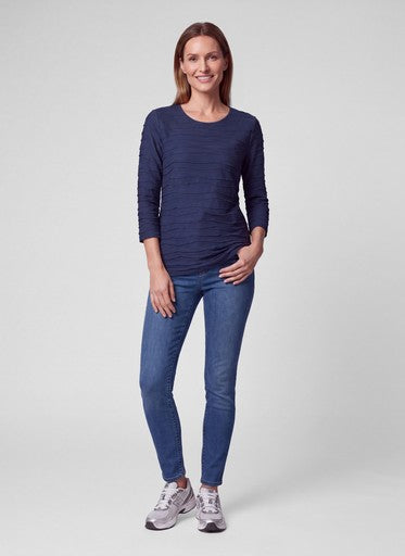 T-shirts lange mouw blauw Rabe