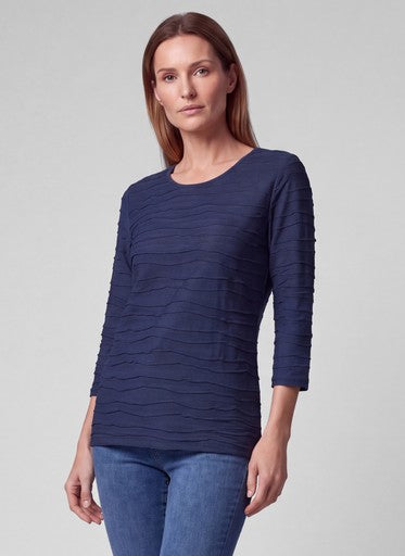 T-shirts lange mouw blauw Rabe