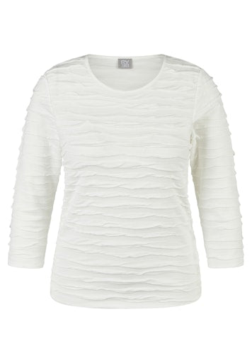 T-shirts lange mouw beige Rabe