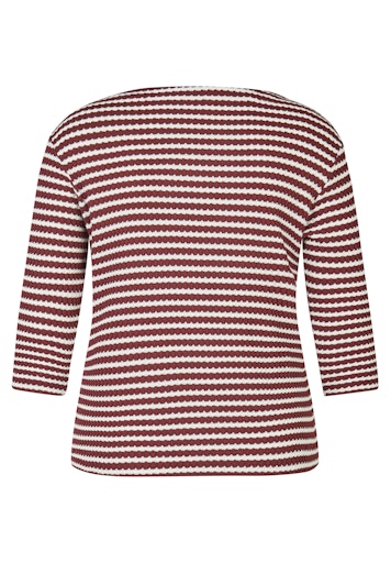 T-shirts lange mouw bordeaux Rabe