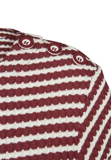 T-shirts lange mouw bordeaux Rabe