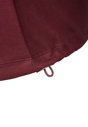 T-shirts lange mouw bordeaux Rabe