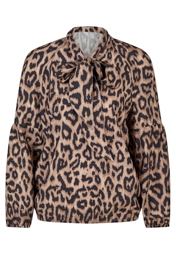 Blouses lange mouw bruin Rabe
