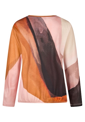 T-shirts lange mouw roze Rabe