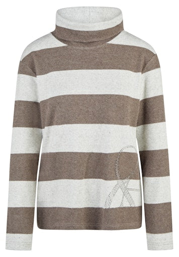 T-shirts lange mouw bruin Rabe