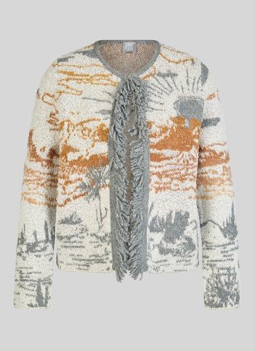Cardigans grijs Rabe