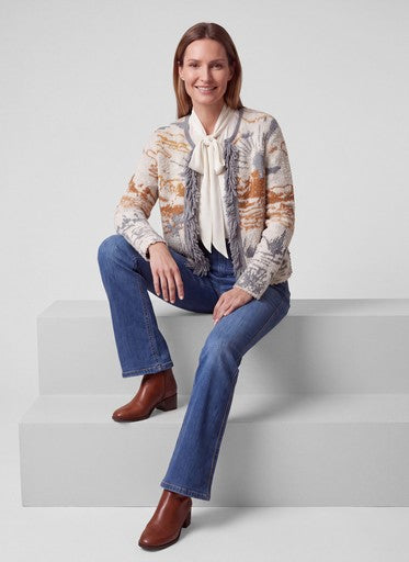Cardigans grijs Rabe