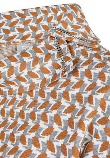 T-shirts lange mouw bruin Rabe