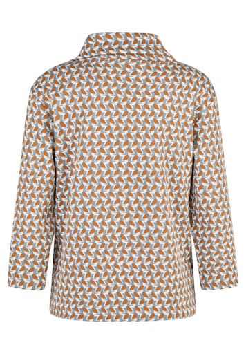 T-shirts lange mouw bruin Rabe