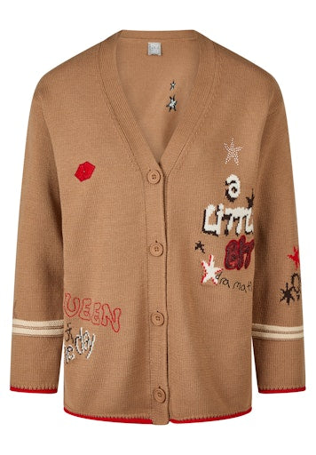 Cardigans bruin Rabe