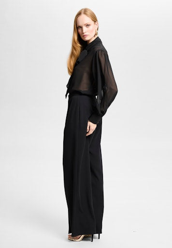 Blouses lange mouw zwart SWING