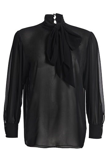 Blouses lange mouw zwart SWING