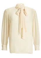 Blouses lange mouw beige SWING
