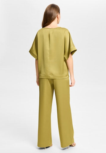 Blouses korte mouw groen SWING