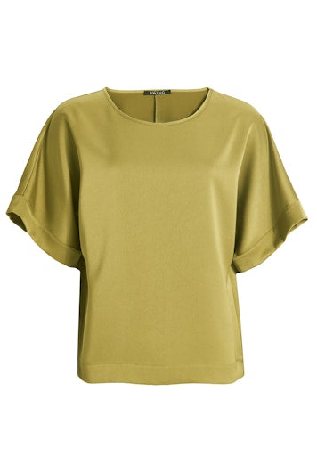 Blouses korte mouw groen SWING