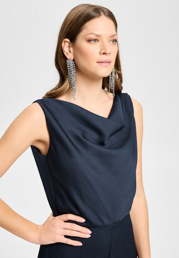 Jumpsuits zonder mouw navy SWING