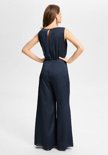 Jumpsuits zonder mouw navy SWING