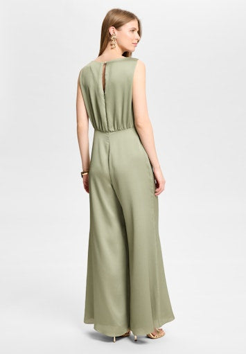 Jumpsuits zonder mouw groen SWING
