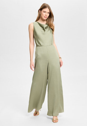 Jumpsuits zonder mouw groen SWING