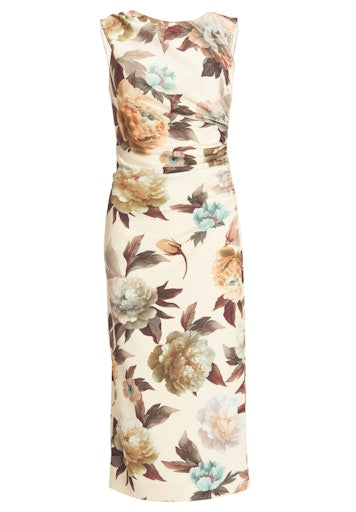 Jurken zonder mouw beige SWING