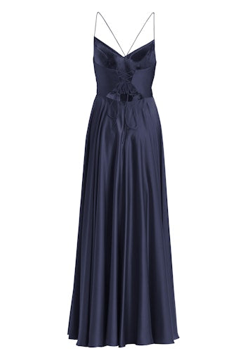 Jurken zonder mouw navy SWING
