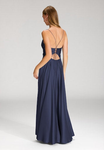 Jurken zonder mouw navy SWING