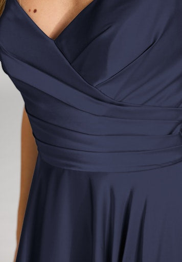 Jurken zonder mouw navy SWING