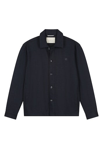 Hemden lange mouw navy Dstrezzed