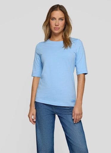 T-shirts korte mouw blauw Rabe