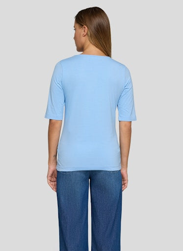 T-shirts korte mouw blauw Rabe