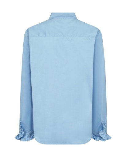Blouses lange mouw blauw MOS MOSH