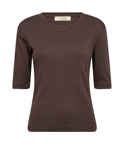 T-shirts korte mouw bruin MOS MOSH