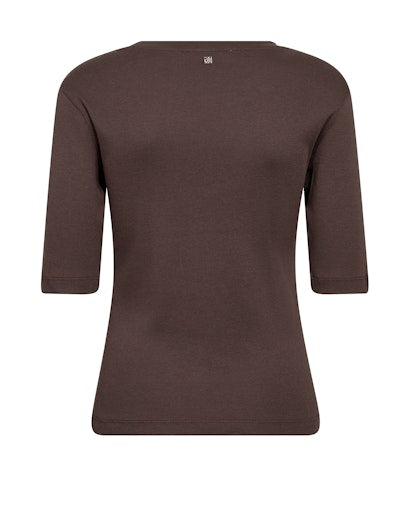T-shirts korte mouw bruin MOS MOSH