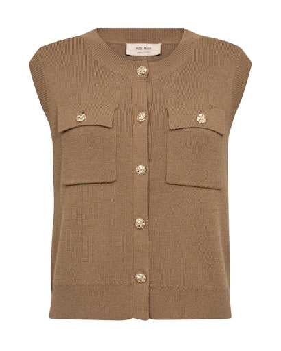 Cardigans bruin MOS MOSH