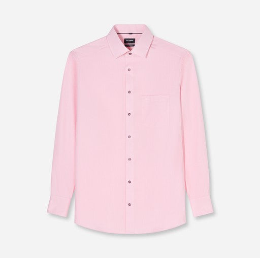 Hemden lange mouw roze OLYMP