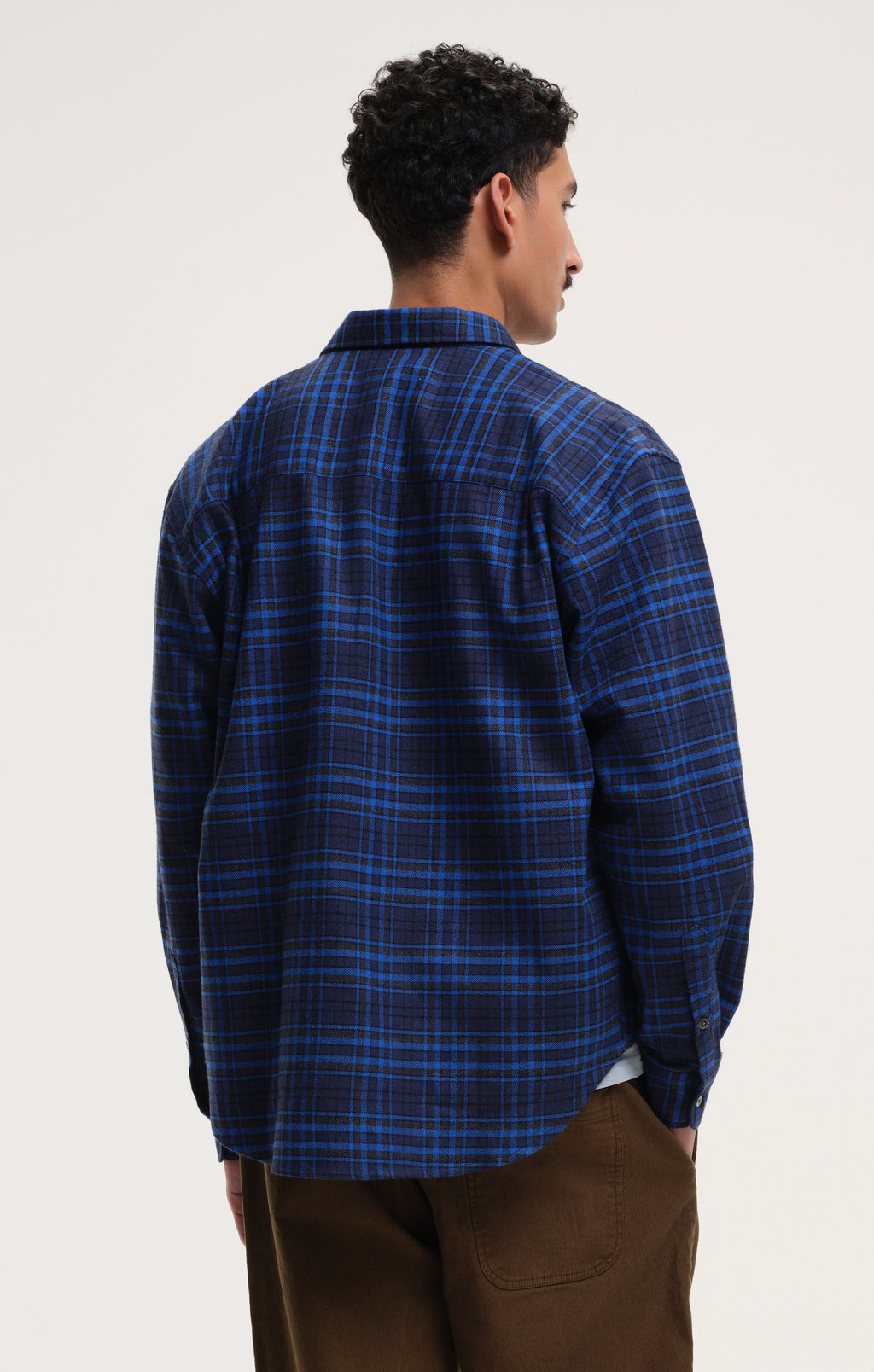 Hemden lange mouw blauw CASTART