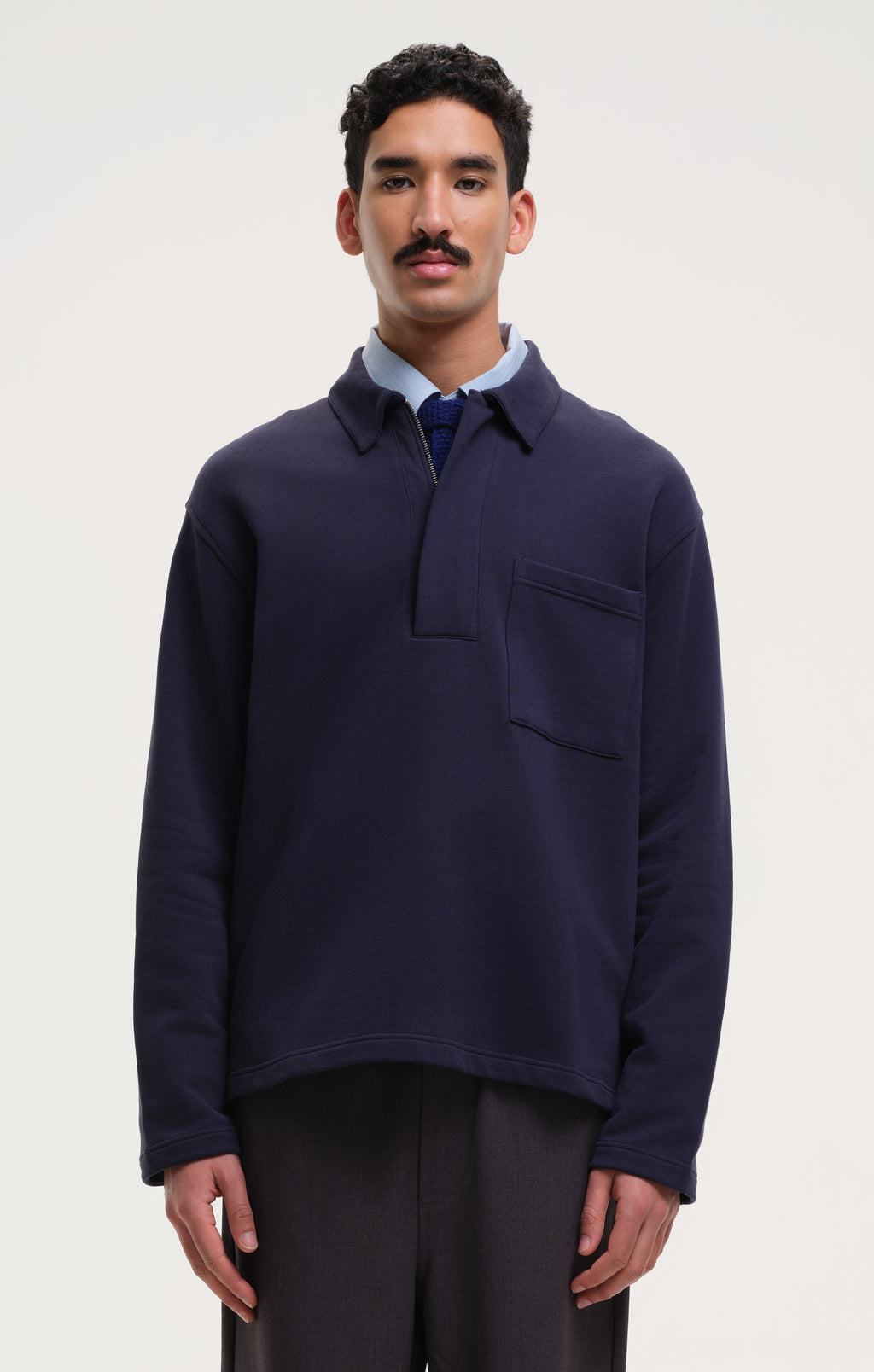 Sweaters navy CASTART