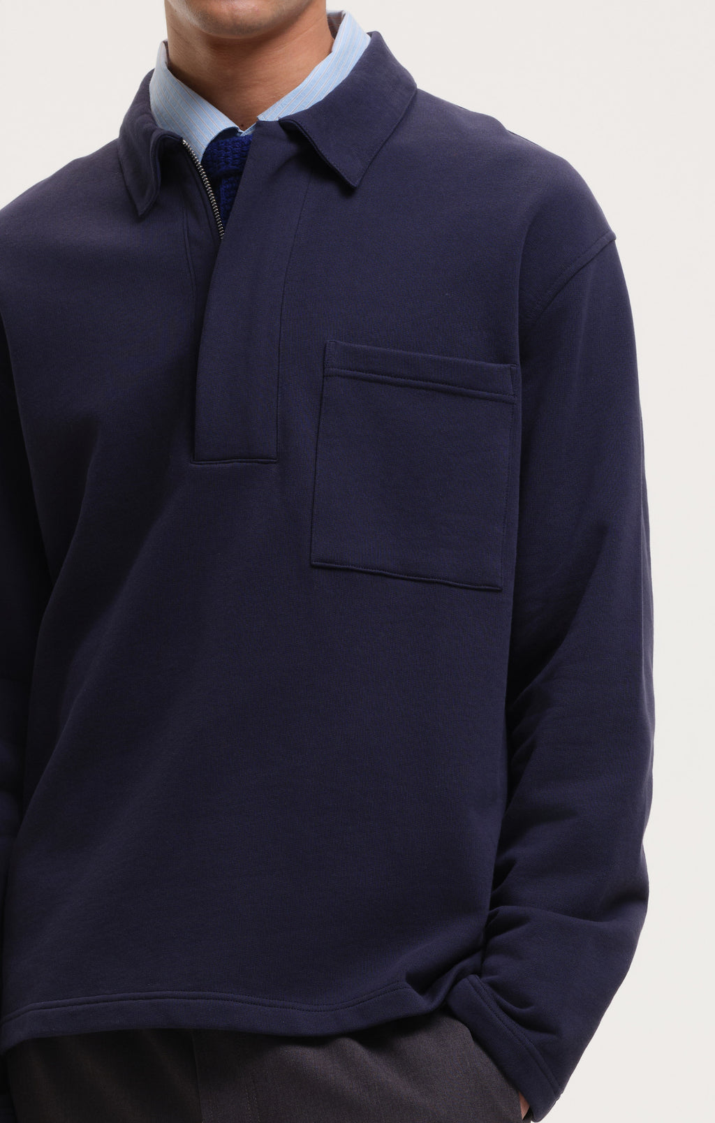 Sweaters navy CASTART